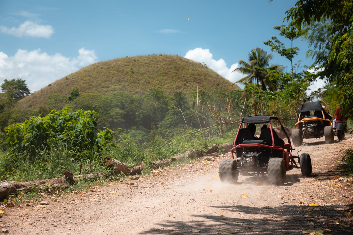 Riding an ATV Through the Chocolate Hills of Bohol