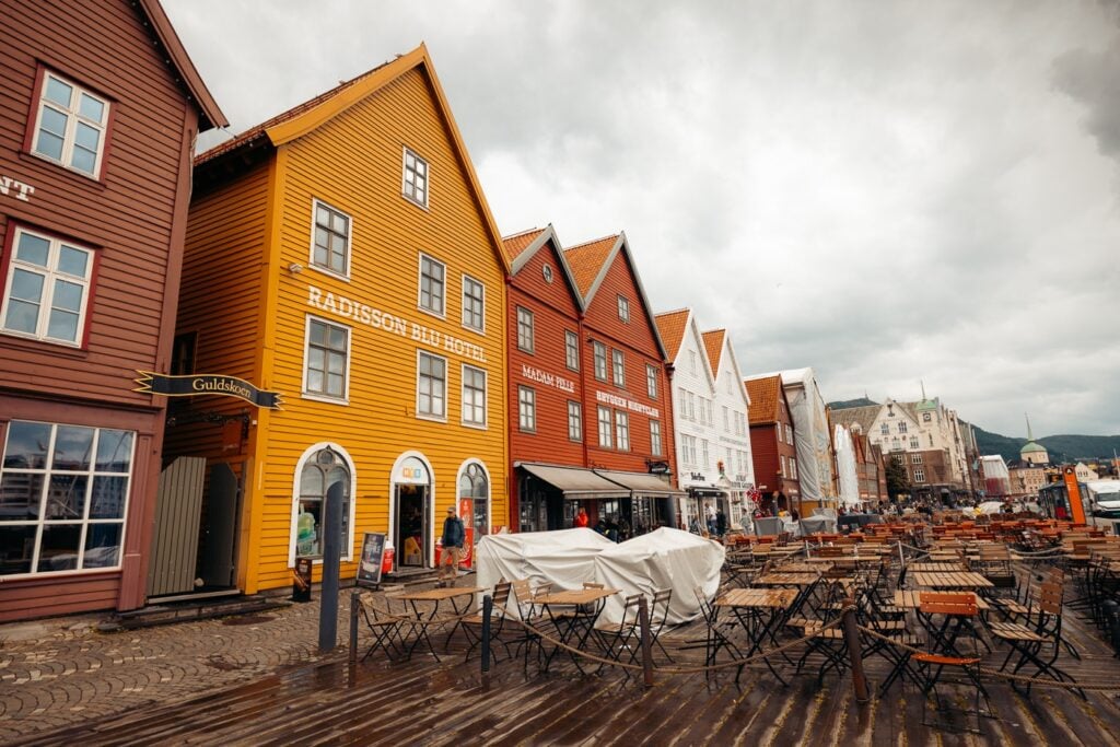 Bryggen - The Spectacular Colorful Houses In Bergen, Norway Bryggen buildings in norway