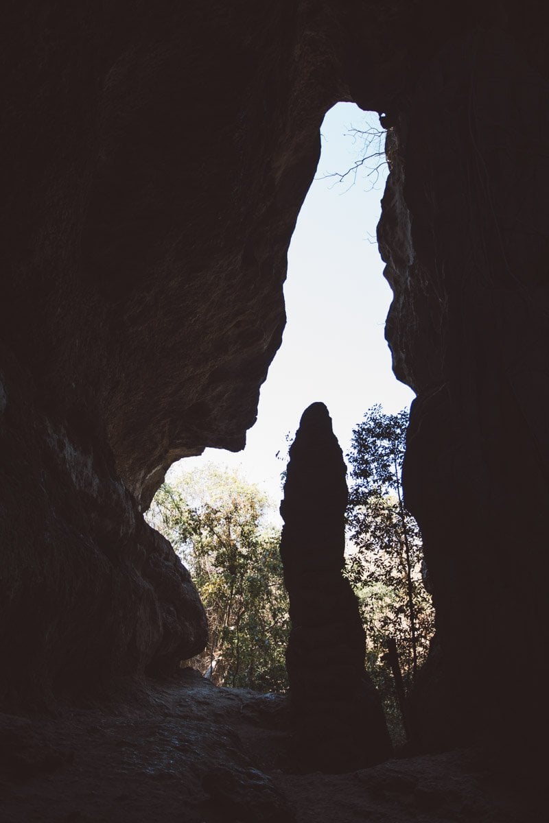 ENTERANCE TO THE LABUAN BAJO CAVE, BATU CERMIN MIRROR ROCK CAVE