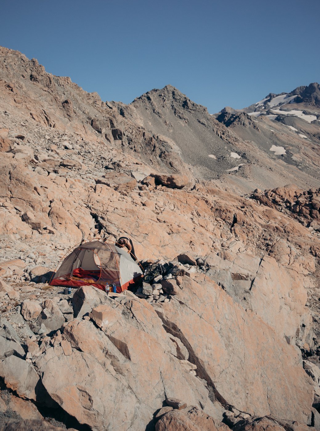 CAMPING NEAR THE MUELLER HUT