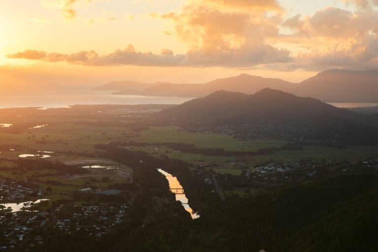 Glacier Rock Sunrise Viewpoint Cairns
