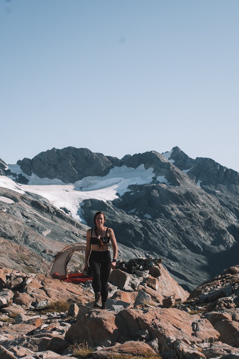 MUELLER HUT CAMPING SPOTS
