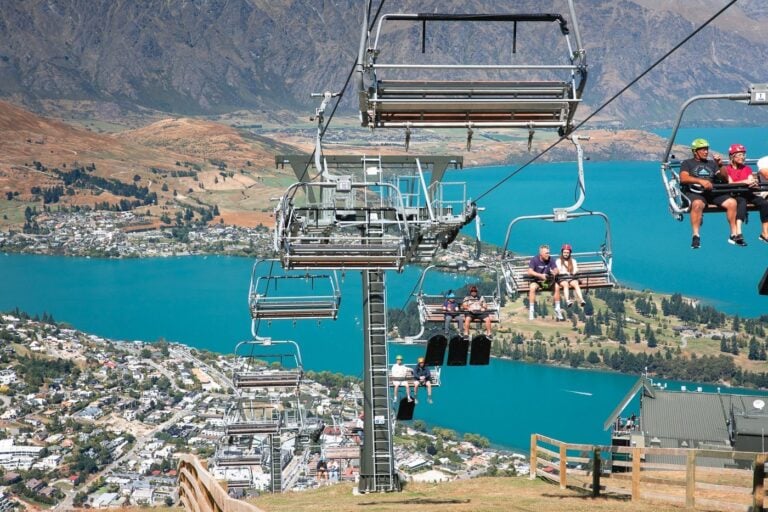 QUEENSTOWN SKYLING GONDOLA FROM BOB'S PEAK