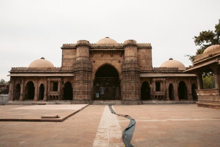 DADA HARIR STEPWELL AND MOSQUE IN AHMEDABAD, INDIA
