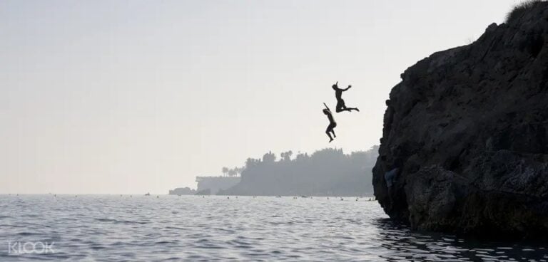 Cliff Jumping in Rishikesh