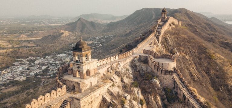 Exploring The Jaipur Wall Near Amer Fort Rajasthan We Seek Travel Blog