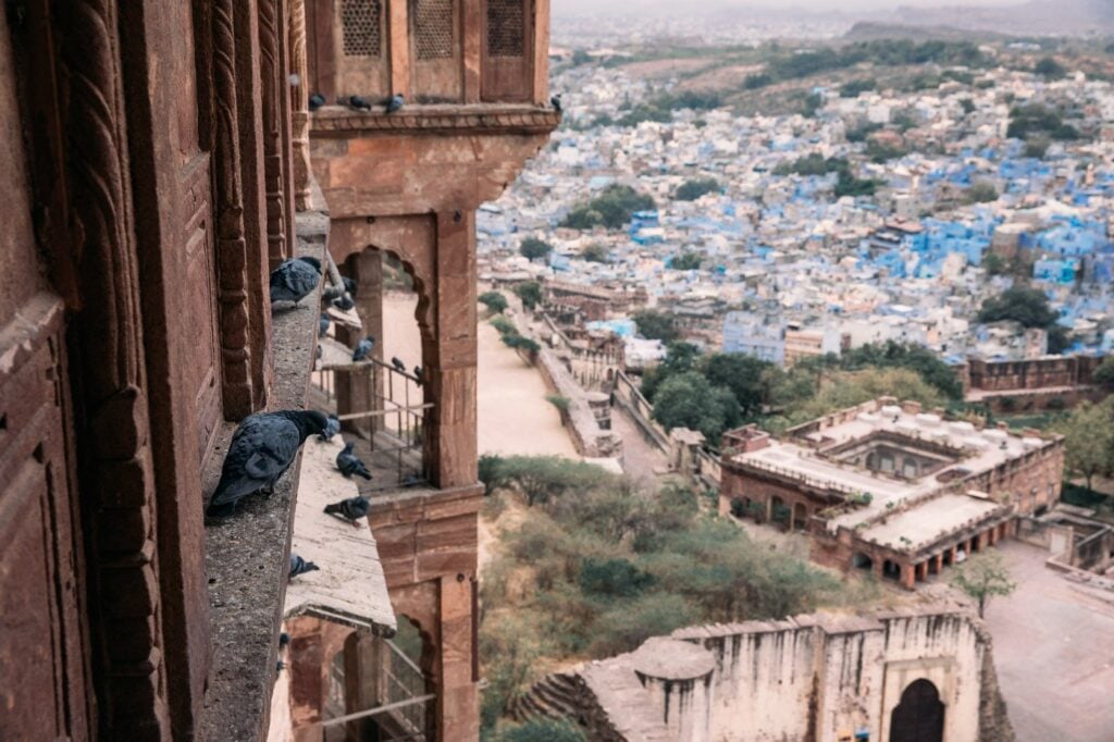 VIEW OF JODHPUR FROM THE MAHARGARH