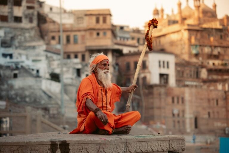 VARANASI SADHU, ONE MONTH INDIA ITINERARY ROUTE
