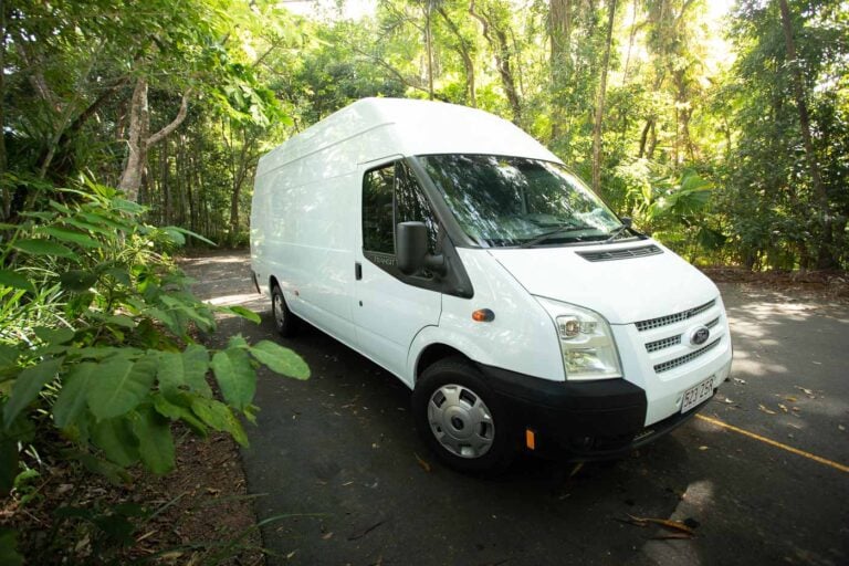 WE SEEK TRAVEL VAN BEFORE CONVERSION
