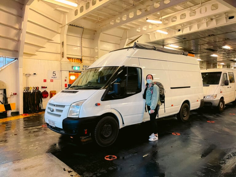 TAKING OUR VAN ON THE SPIRIT OF TASMANIA