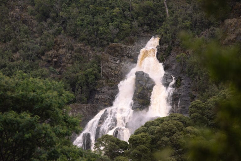 ST COLUMBA FALLS FROM THE ROAD
