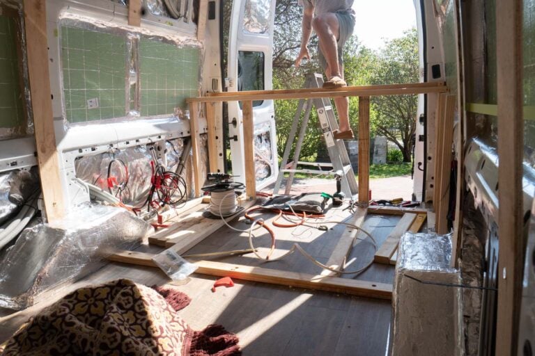 PLATFORM BED FIXED DIY VAN CONVERSION GUIDE