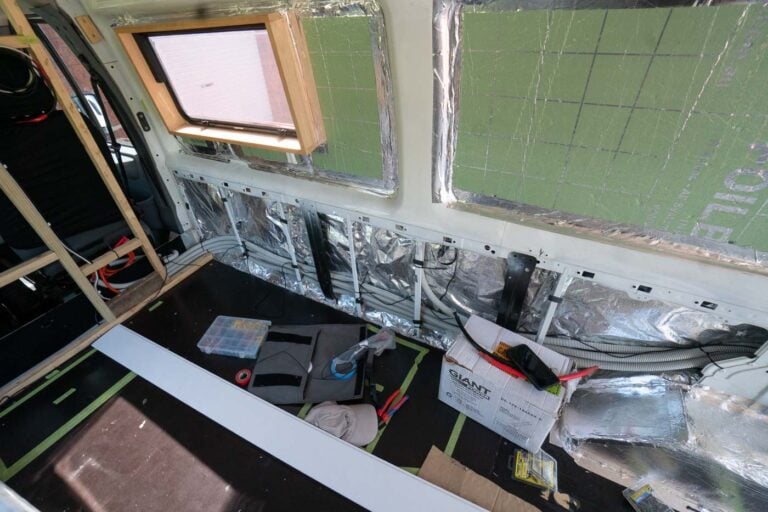 VAN WIRING IN CONDUIT