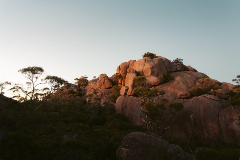 MOUNT AMOS SUMMIT FROM THE GRANITE ROCKS