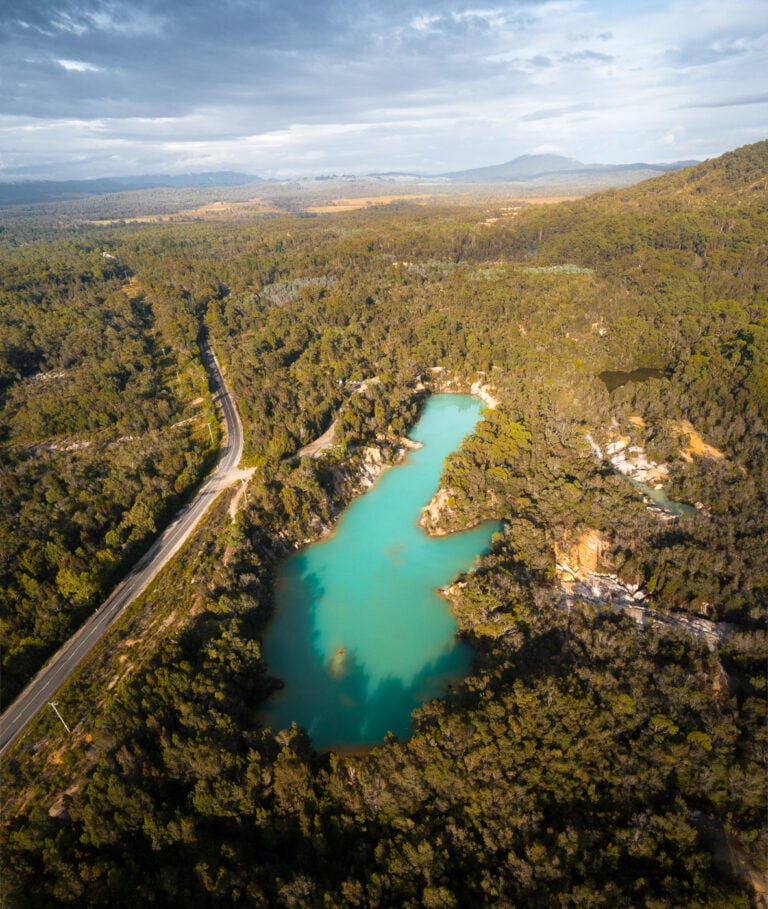 How to Visit Little Blue Lake Tasmania