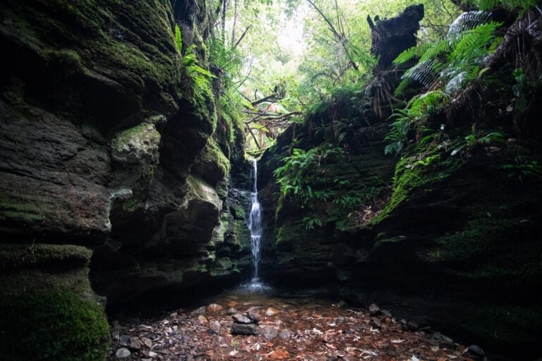 SILVER FALLS NEAR HOBART