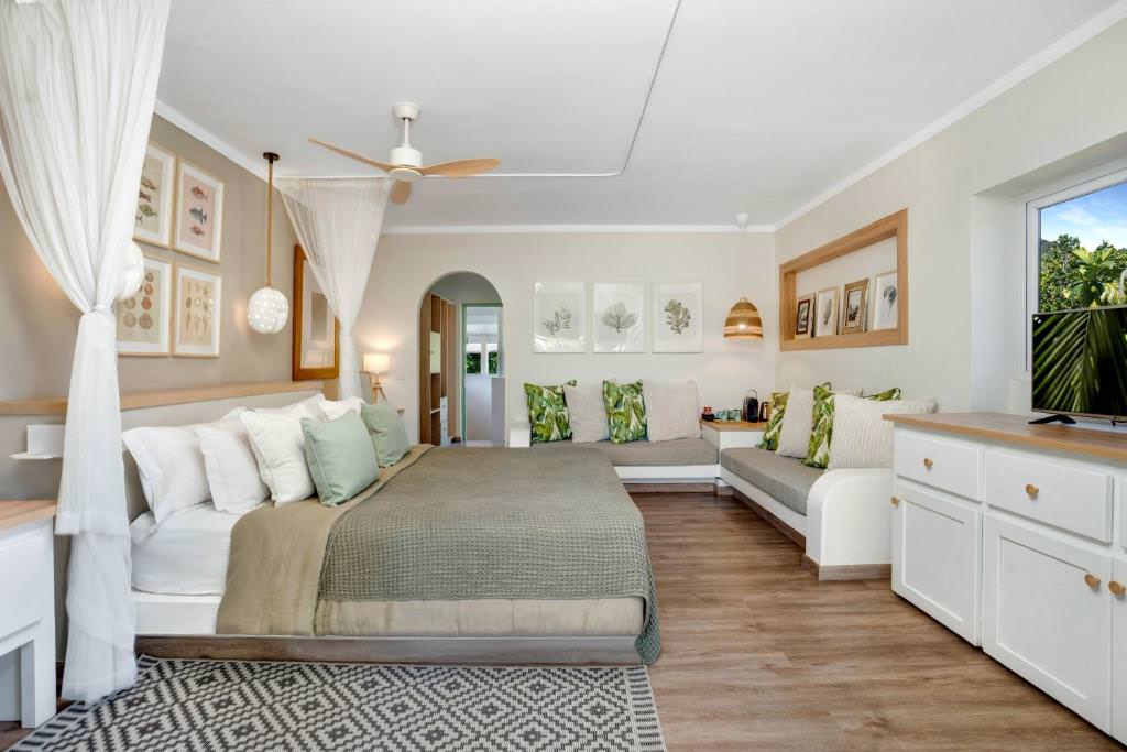 Bedroom suite at Indian Ocean Lodge