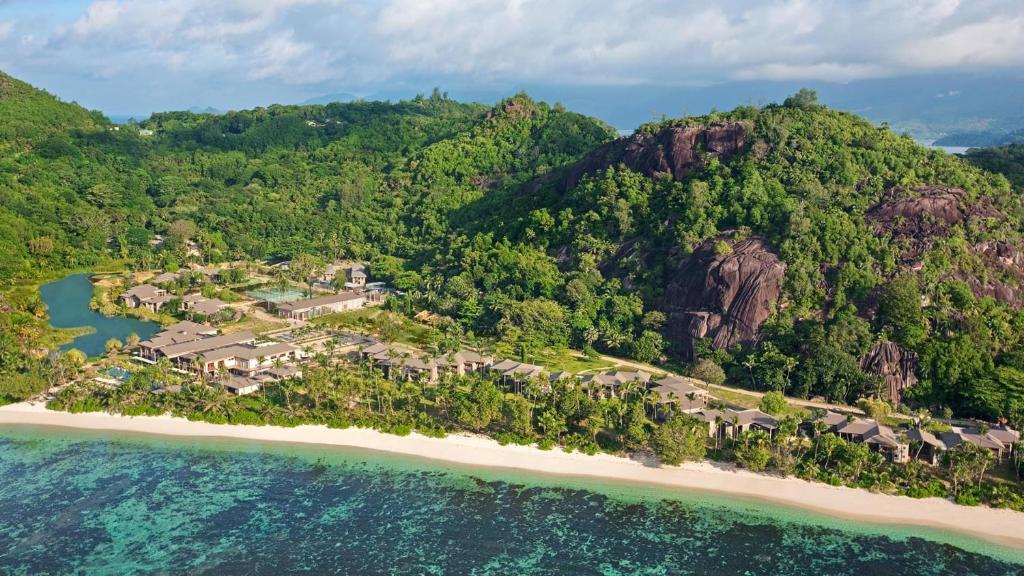 Where To Stay On Mahé Island: Best Hotels, Resorts &Amp; Areas Kempinski seychelles resort aerial view