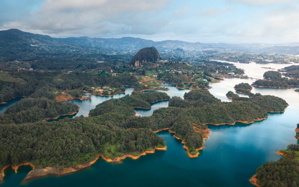 Guatapé in Colombia