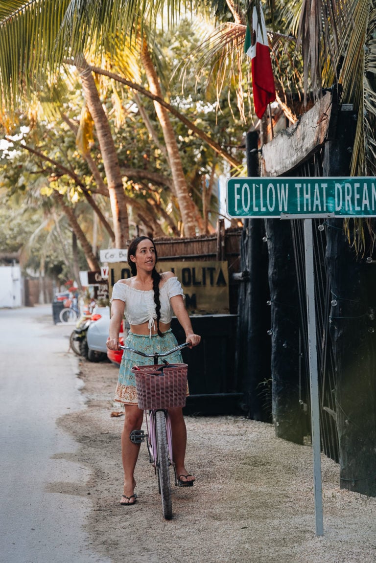 Follow That Dream Sign in Tulum: Instagram Photo Spot