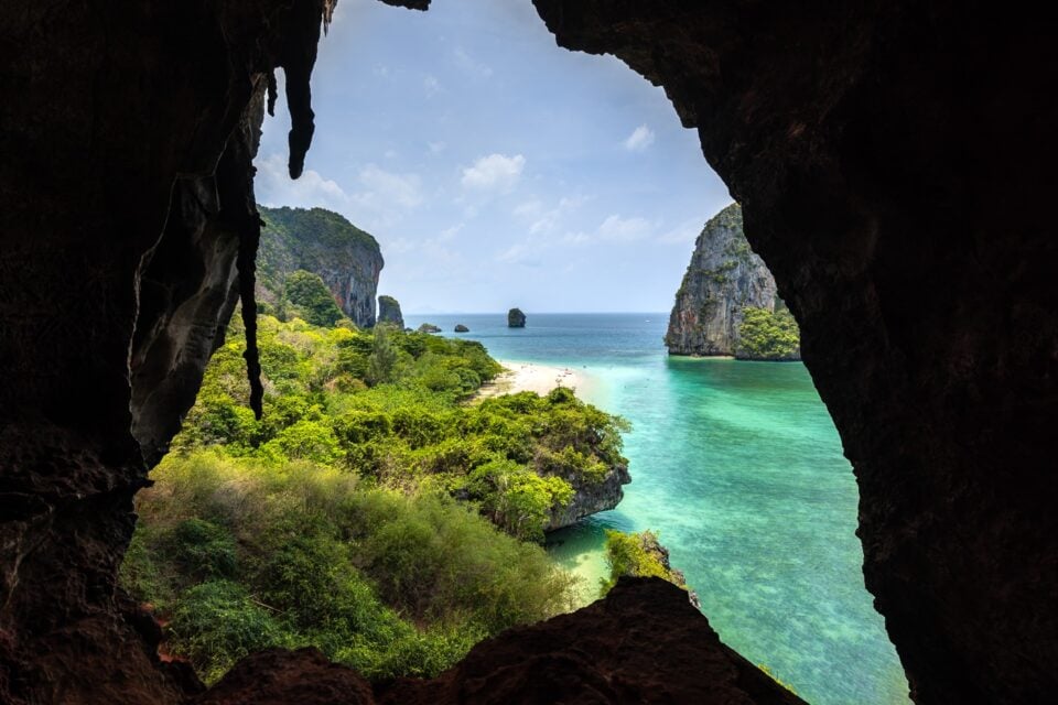 Bat Cave Railay Epic Viewpoint on Phra Nang Beach, Krabi