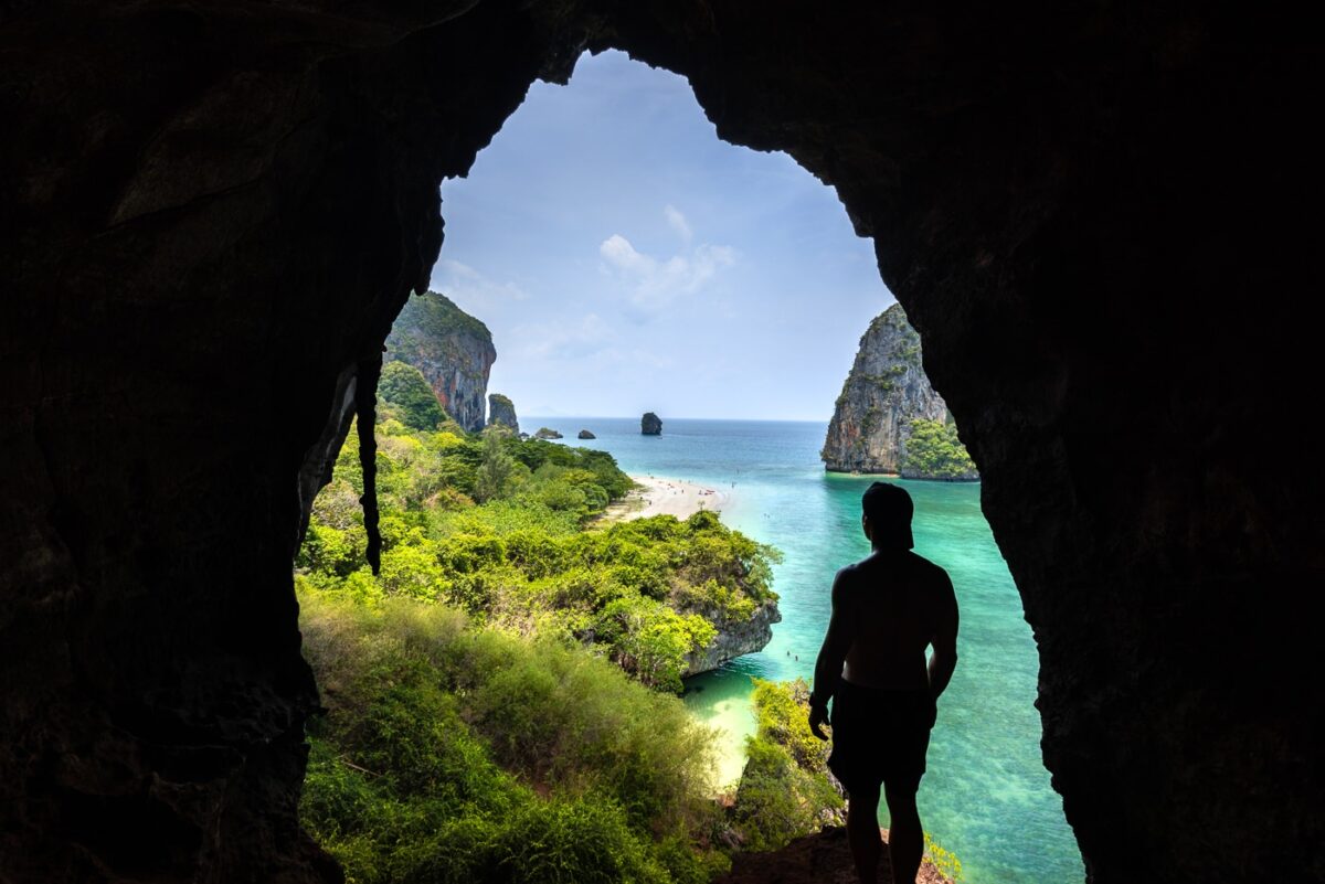 Bat Cave Railay Epic Viewpoint on Phra Nang Beach, Krabi