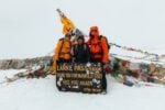 Larkya pass, manaslu circuit trek