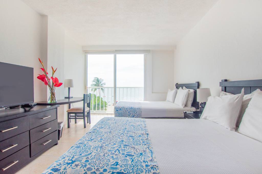 Bedroom suite at Tamacá Beach Resort