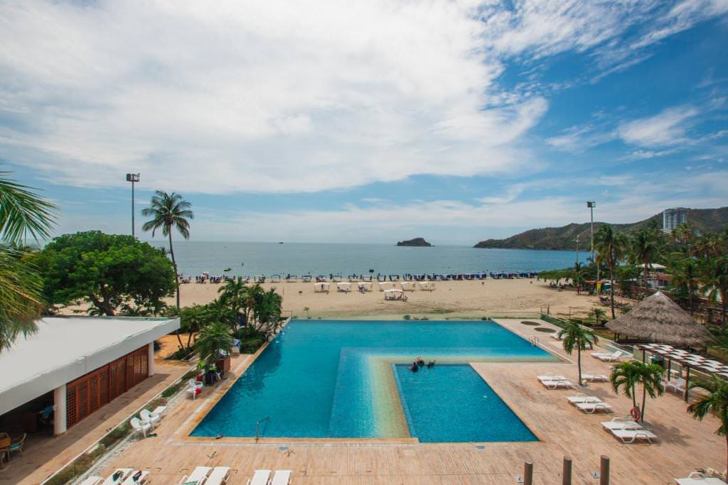Tamacá Beach Resort with ocean view and swimming pool