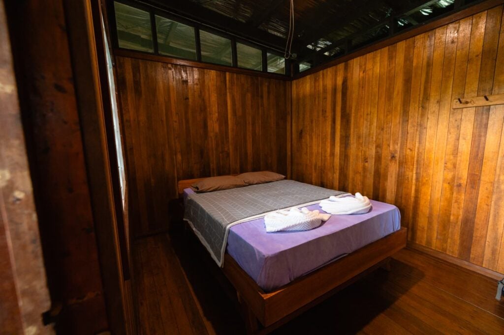Imbu Rano Lodge: My Experience On Kolombangara Island Bed at imbu rano lodge