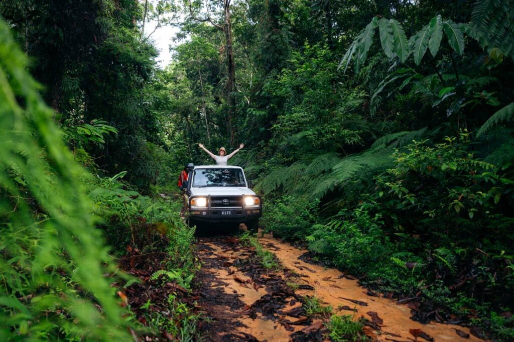 Imbu Rano Lodge: My Experience On Kolombangara Island Landcruiser on kolombangara island roads
