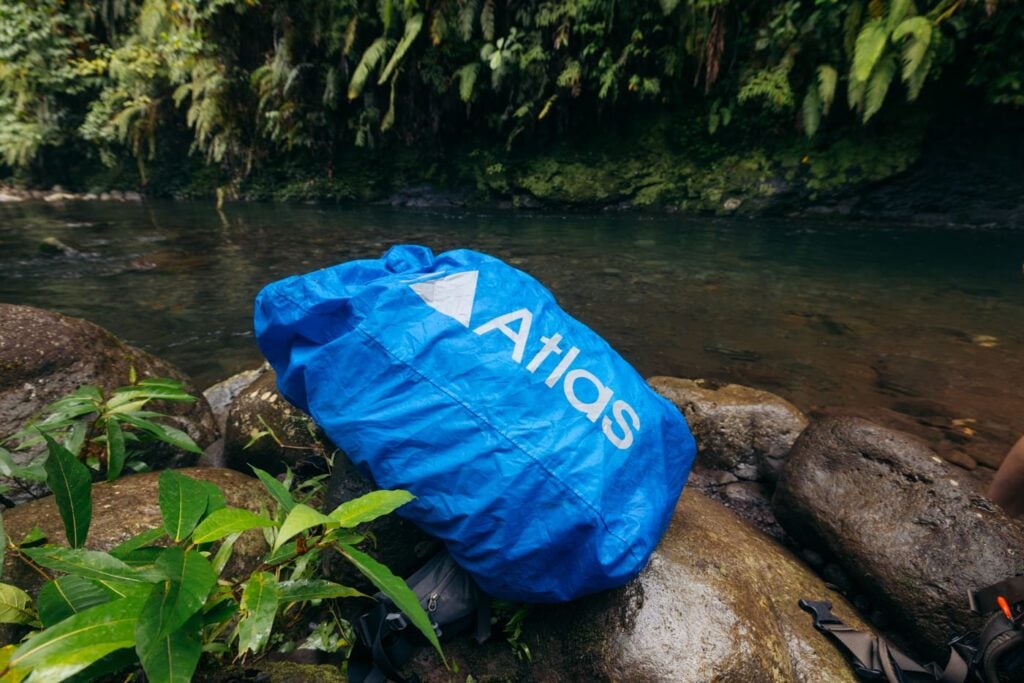 Atlas Adventure Backpack in the jungle
