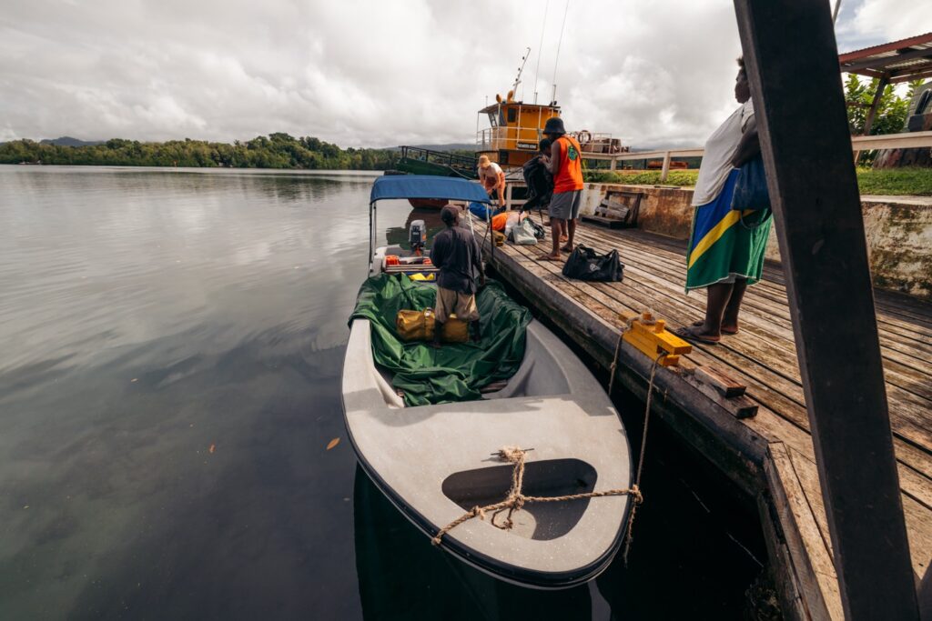 boat at Ringgi Station