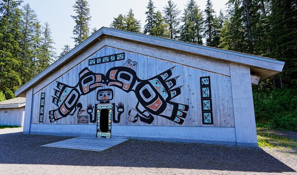 Huna Tribal House at Glacier Bay National Park