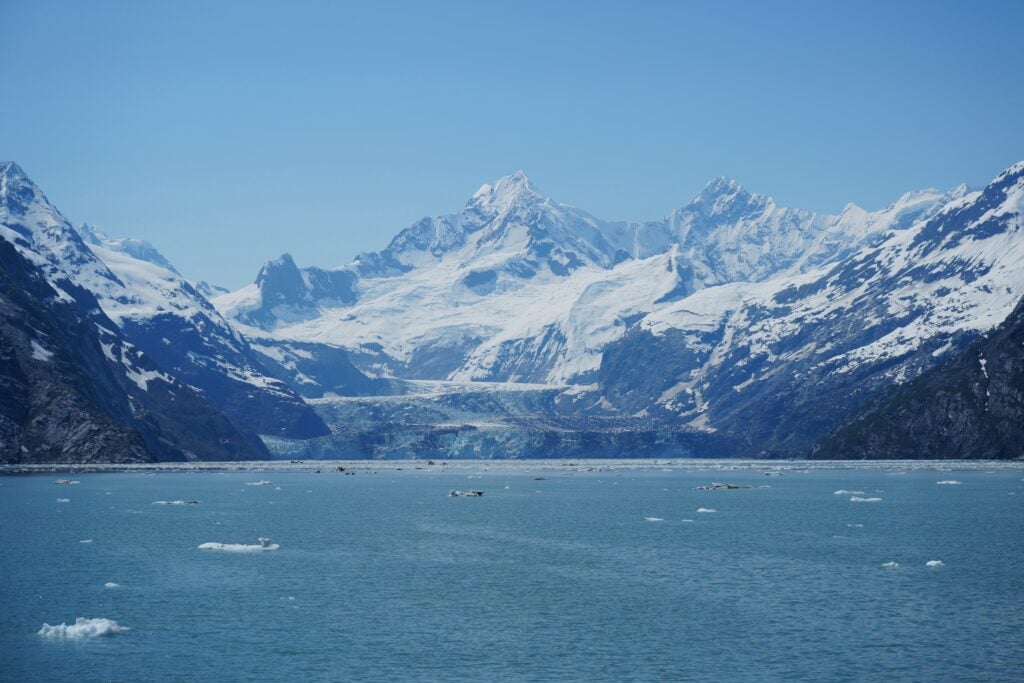 Glacier Bay as viewed from the water