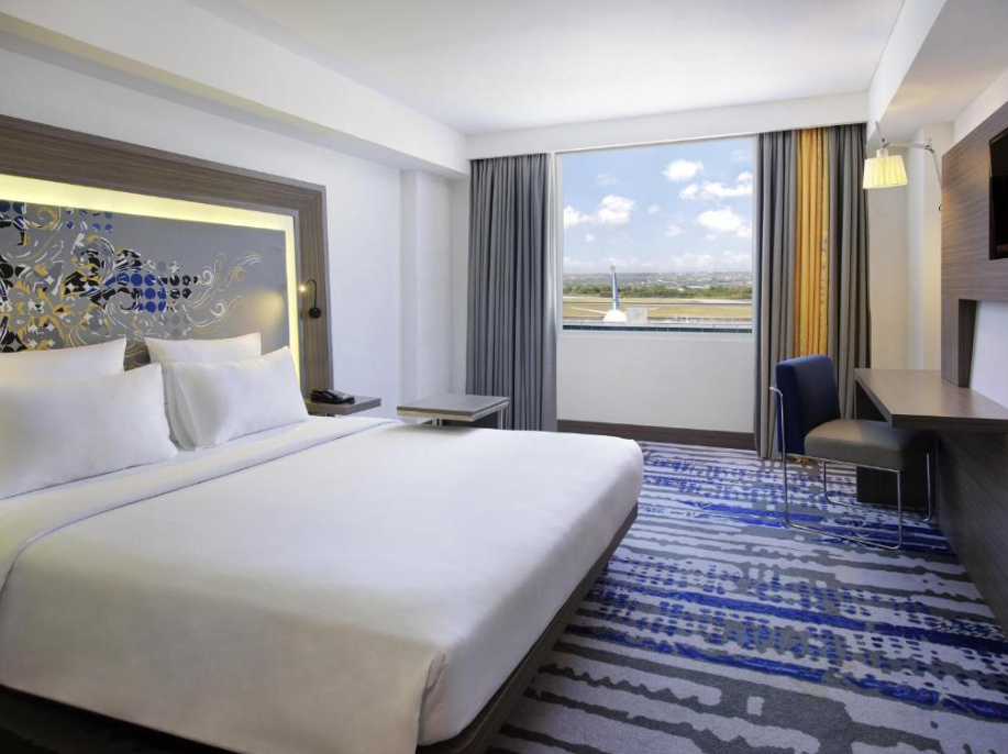 King bedroom at novotel bali hotel