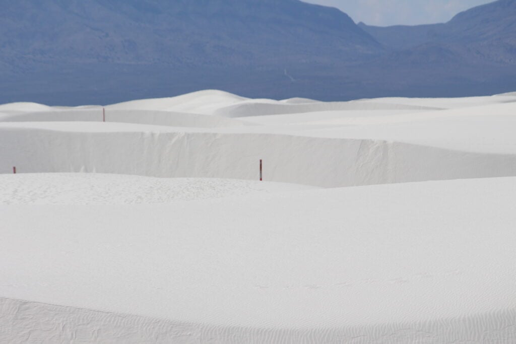 One Day In White Sands: The Perfect Itinerary Multiple trail markers
